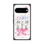 プレミアムスクエアケース with Pixelsnap［ おかべてつろう - きみに花束を ］