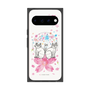 プレミアムスクエアケース with Pixelsnap［ おかべてつろう - きみに花束を ］