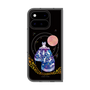 プレミアムスクエアケース with Pixelsnap［ おかべてつろう - たのしい夜 ］