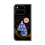 プレミアムスクエアケース with Pixelsnap［ おかべてつろう - たのしい夜 ］