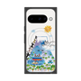 プレミアムスクエアケース with Pixelsnap［ おかべてつろう - 上を目指していきましょう ］