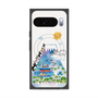 プレミアムスクエアケース with Pixelsnap［ おかべてつろう - 上を目指していきましょう ］