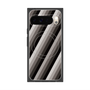 プレミアムスクエアケース with Pixelsnap［ Middle Stripe - Black ］