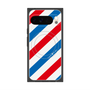 プレミアムスクエアケース with Pixelsnap［ Big Stripe - Red × Blue ］