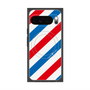 プレミアムスクエアケース with Pixelsnap［ Big Stripe - Red × Blue ］
