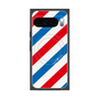 プレミアムスクエアケース with Pixelsnap［ Big Stripe - Red × Blue ］