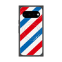 プレミアムスクエアケース with Pixelsnap［ Big Stripe - Red × Blue ］
