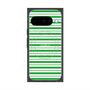 プレミアムスクエアケース with Pixelsnap［ Small Border - Green ］