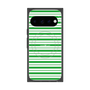 プレミアムスクエアケース with Pixelsnap［ Small Border - Green ］