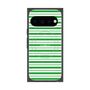 プレミアムスクエアケース with Pixelsnap［ Small Border - Green ］