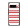 プレミアムスクエアケース with Pixelsnap［ Small Border - Red ］