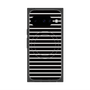 プレミアムスクエアケース with Pixelsnap［ Middle Border - Black ］