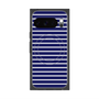 プレミアムスクエアケース with Pixelsnap［ Middle Border - Blue ］