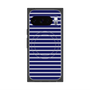 プレミアムスクエアケース with Pixelsnap［ Middle Border - Blue ］