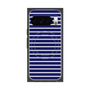 プレミアムスクエアケース with Pixelsnap［ Middle Border - Blue ］