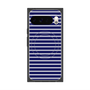 プレミアムスクエアケース with Pixelsnap［ Middle Border - Blue ］