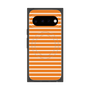 プレミアムスクエアケース with Pixelsnap［ Middle Border - Orange ］