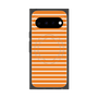 プレミアムスクエアケース with Pixelsnap［ Middle Border - Orange ］