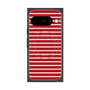 プレミアムスクエアケース with Pixelsnap［ Middle Border - Red ］