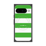 プレミアムスクエアケース with Pixelsnap［ Big Border - Green ］