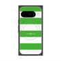 プレミアムスクエアケース with Pixelsnap［ Big Border - Green ］