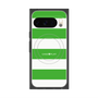 プレミアムスクエアケース with Pixelsnap［ Big Border - Green ］