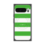 プレミアムスクエアケース with Pixelsnap［ Big Border - Green ］