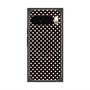 プレミアムスクエアケース with Pixelsnap［ Small Dot - Black ］