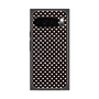 プレミアムスクエアケース with Pixelsnap［ Small Dot - Black ］