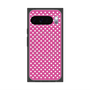 プレミアムスクエアケース with Pixelsnap［ Small Dot - Pink ］
