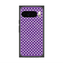 プレミアムスクエアケース with Pixelsnap［ Small Dot - Purple ］