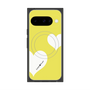 プレミアムスクエアケース with Pixelsnap［ Two Hearts - Yellow ］