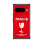 プレミアムスクエアケース with Pixelsnap［ FRAGILE - Red ］