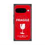プレミアムスクエアケース with Pixelsnap［ FRAGILE - Red ］