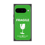 プレミアムスクエアケース with Pixelsnap［ FRAGILE - Green ］