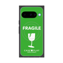 プレミアムスクエアケース with Pixelsnap［ FRAGILE - Green ］