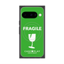 プレミアムスクエアケース with Pixelsnap［ FRAGILE - Green ］