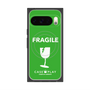 プレミアムスクエアケース with Pixelsnap［ FRAGILE - Green ］