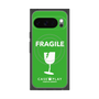 プレミアムスクエアケース with Pixelsnap［ FRAGILE - Green ］