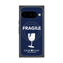 プレミアムスクエアケース with Pixelsnap［ FRAGILE - Navy ］