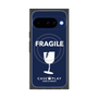 プレミアムスクエアケース with Pixelsnap［ FRAGILE - Navy ］