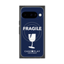 プレミアムスクエアケース with Pixelsnap［ FRAGILE - Navy ］