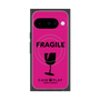 プレミアムスクエアケース with Pixelsnap［ FRAGILE - Pink ］