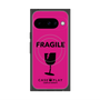 プレミアムスクエアケース with Pixelsnap［ FRAGILE - Pink ］