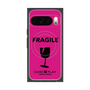 プレミアムスクエアケース with Pixelsnap［ FRAGILE - Pink ］