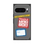 プレミアムスクエアケース with Pixelsnap［ FRAGILE Stickers - Gray ］