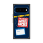 プレミアムスクエアケース with Pixelsnap［ FRAGILE Stickers - Navy ］