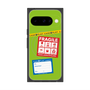 プレミアムスクエアケース with Pixelsnap［ FRAGILE Stickers - Green ］