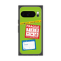 プレミアムスクエアケース with Pixelsnap［ FRAGILE Stickers - Green ］