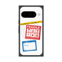 プレミアムスクエアケース with Pixelsnap［ FRAGILE Stickers - White ］